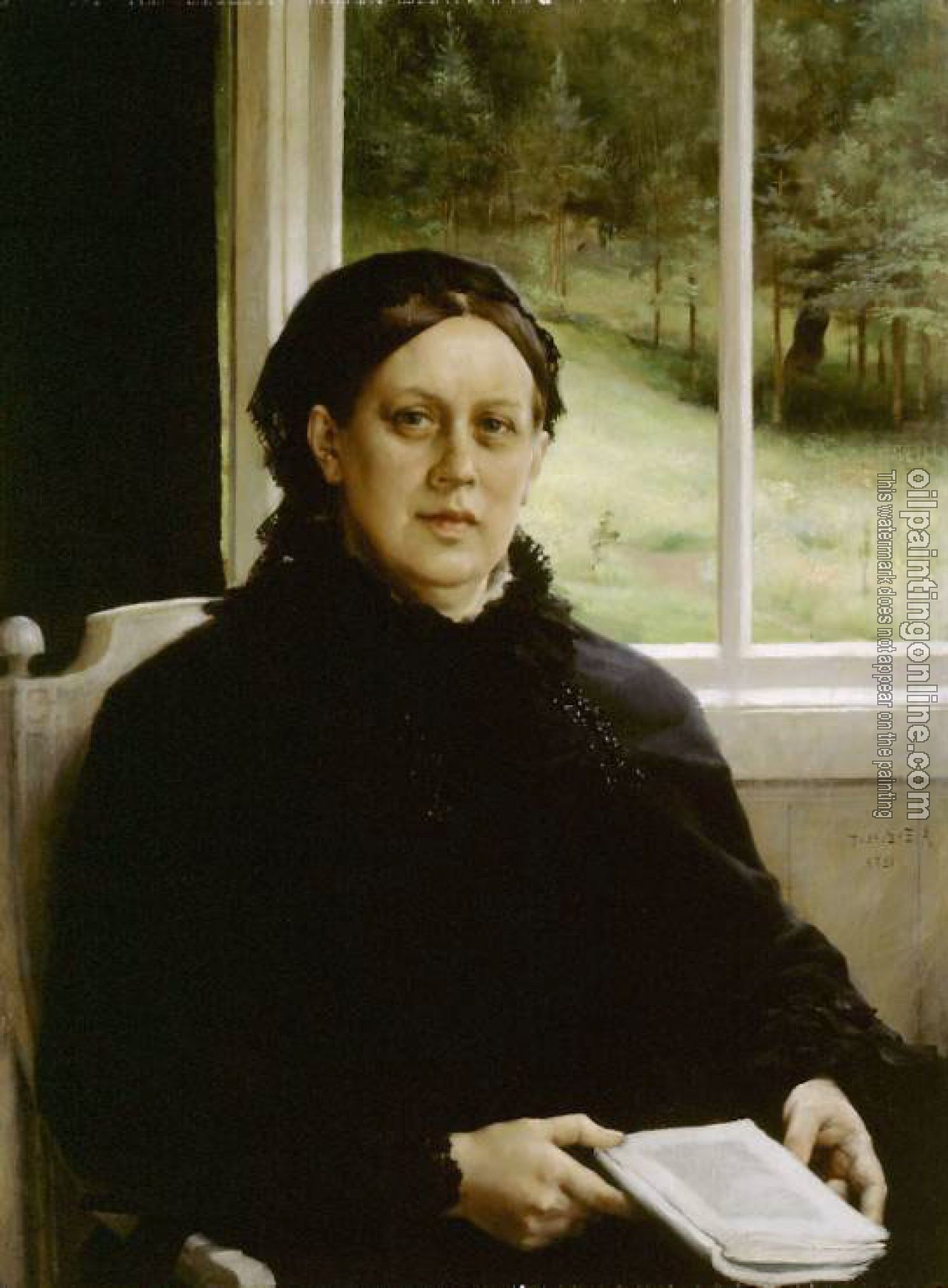 Edelfelt, Albert - Mother of the Artist